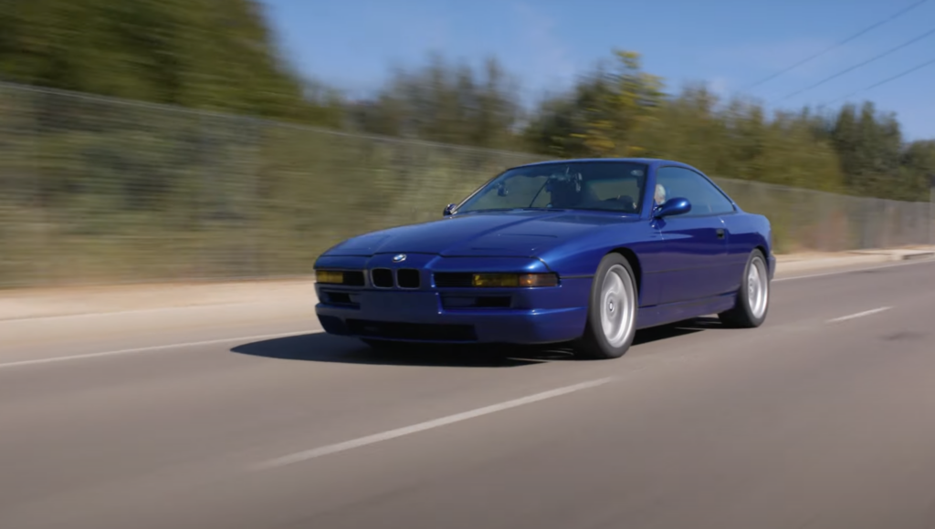 Jason Cammisa and His BMW 850 CSi Visit Jay Leno's Garage - Hagerty Media